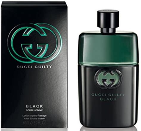 gucci black aftershave lotion|gucci guilty perfume price.